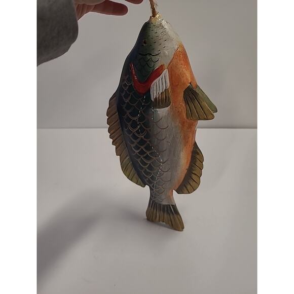Wooden Fish Wall Hanging Decor *Small Flaw* - Picture 5 of 11